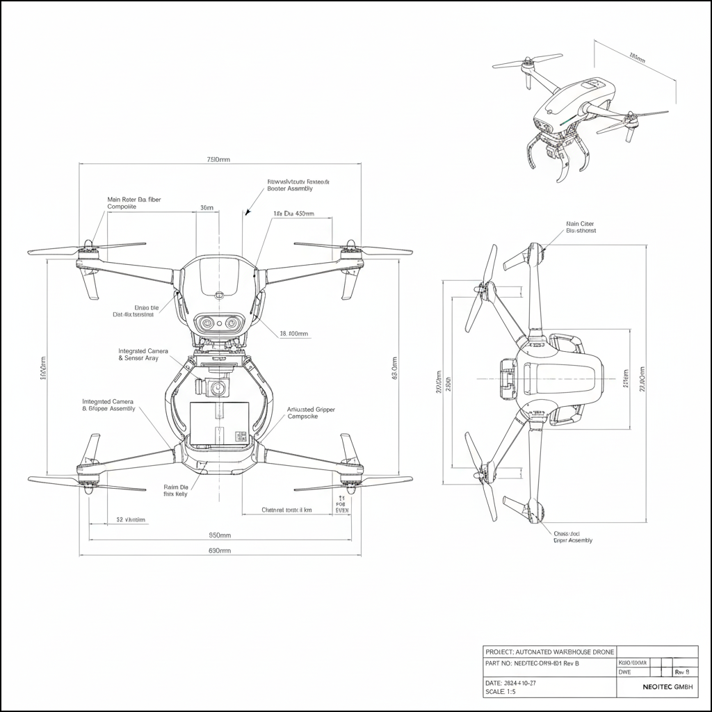 Automated Warehouse Drone Prototype